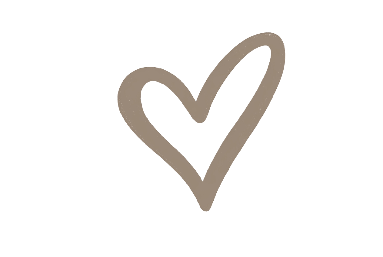 Hand-drawn heart
